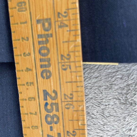 Sans A Belt Suit Men Blazer Formal Event Sport Coat Wool Silk Blend Siz 41R Blue - Picture 11 of 13